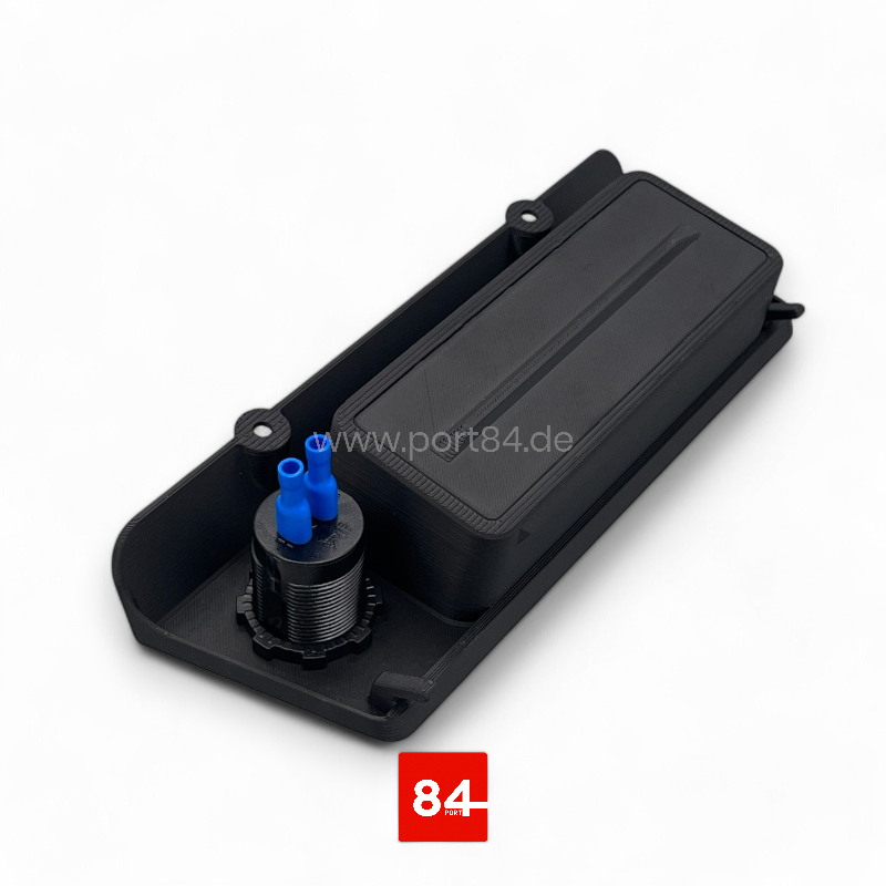 BMW 3er E30 Ablagefach Mittelkonsole mit USB-Ladebuchse