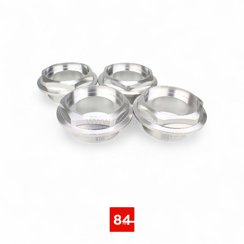 Aluminium Sechskant Felgendeckel für BBS RS, RF, RC, RM flache Ausführung 20 mm