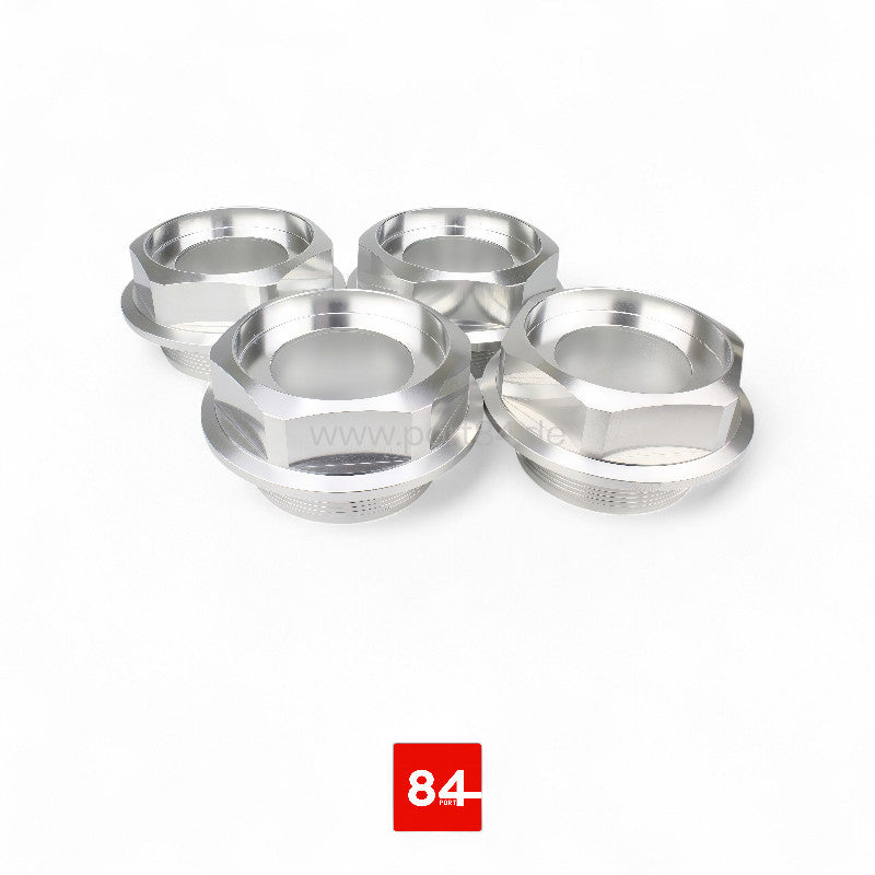 Aluminium Sechskant Felgendeckel für BBS RS, RF, RC, RM hohe Ausführung 30 mm