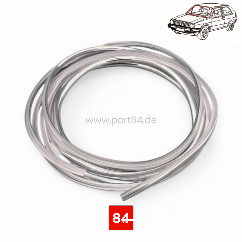 VW Golf 2 Typ 19E Chromkeder Frontscheibe