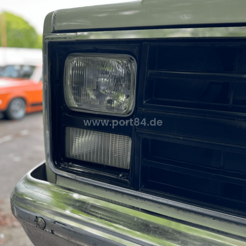 Chevrolet Blazer K5 K30 CUCV US-Scheinwerfer Umrüstung mit E-Prüfzeichen PORT84