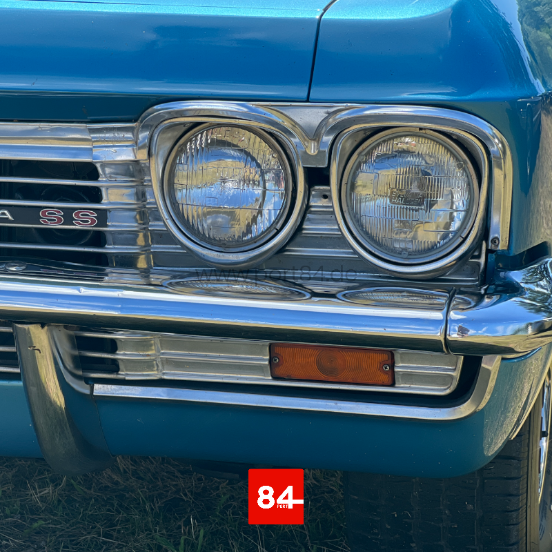 Chevrolet Impala SS Kingswood EU Umrüstung Scheinwerfer E-Prüfzeichen Chevy