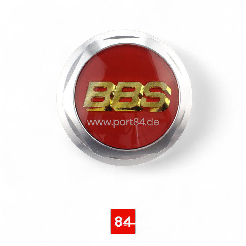 Aluminium Sechskant Felgendeckel für BBS RS, RF, RC, RM flache Ausführung 20 mm