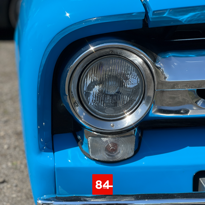 Ford F100 F 100 Truck Pick Up Bronco 2x Headlights EU US E-mark