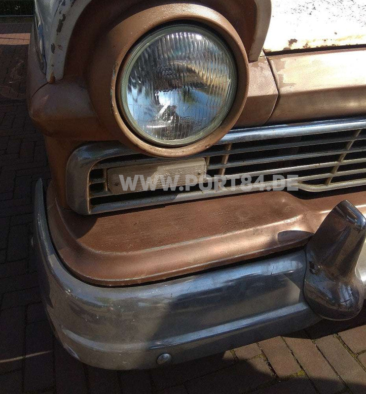 Ford Fairlane Crestline Super Deluxe 2x Scheinwerfer EU E-Prüfzeichen Umrüst Port84