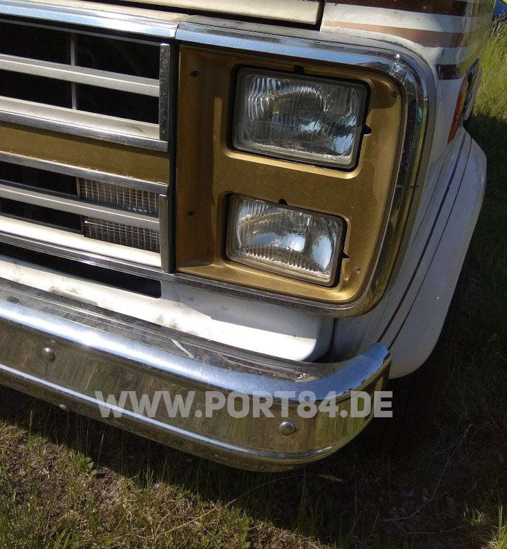 GMC Pickup Truck K25 Sierra 2500 PickUp Scheinwerfer EU Umrüst E-Prüfzeichen PORT84