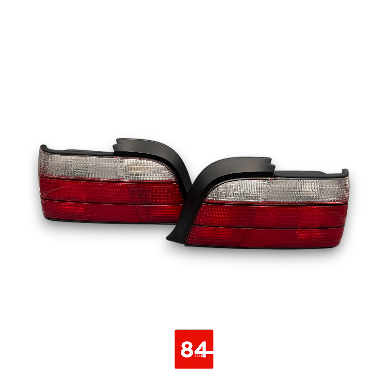 BMW E36 Coupe Cabrio Rückleuchten Satz rot/weiß