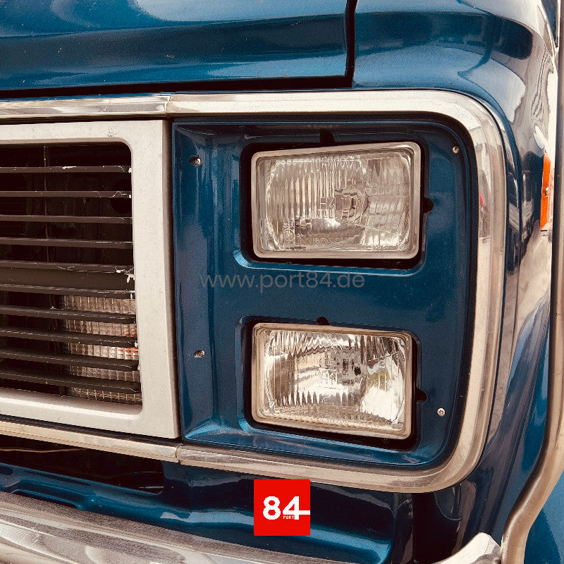 GMC Vandura / Chevrolet G10 G20 G30 Van US-Scheinwerfer Umrüstung mit E-Prüfzeichen