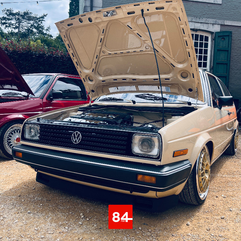 Frontlippe für schmale Stoßstange VW Golf 2 / Jetta 2 - GTI 16V Optik