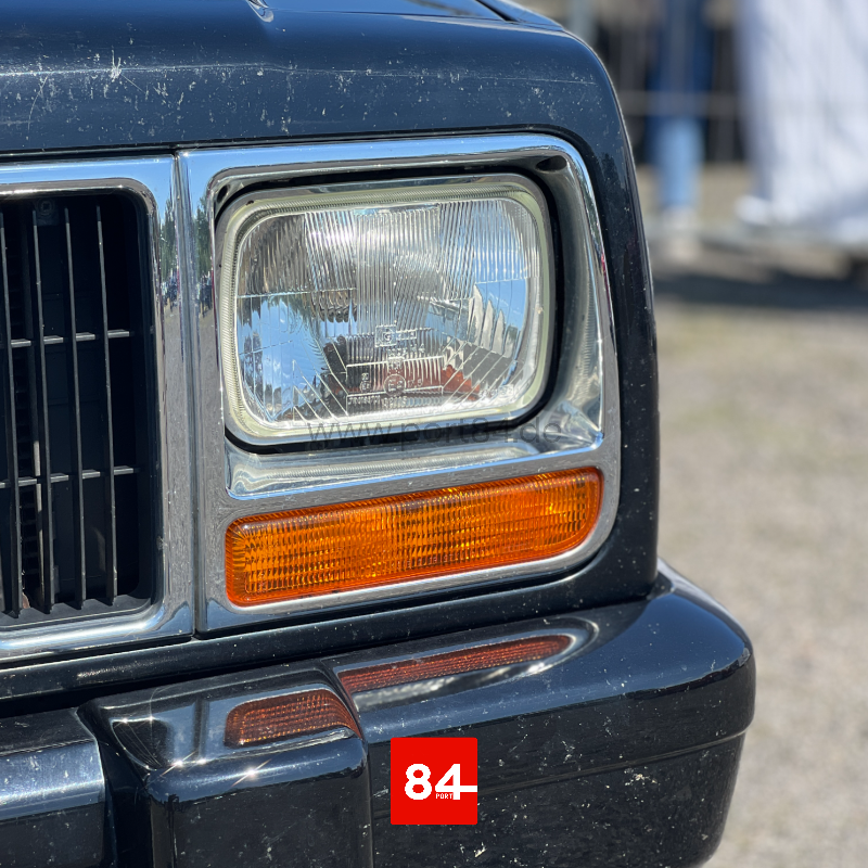 Jeep Cherokee XJ Wagoneer Comanche Chief US-Scheinwerfer Umrüstung mit E-Prüfzeichen