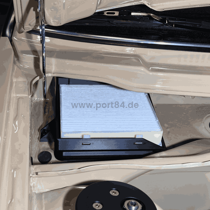 VW Golf / Jetta II Innenraum-/Pollenfilter Nachrüst-Kit PORT84