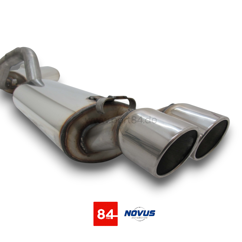 Audi 80 Typ 89 Gruppe A Sportabgasanlage 2x76 mm SR-Design aus Edelstahl
PORT84