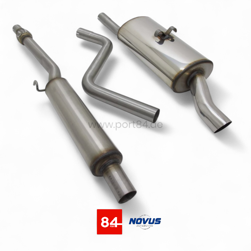 VW Polo 86C / 2F Sportabgasanlage ab Kat S-Rohr 60 mm aus Edelstahl
PORT4