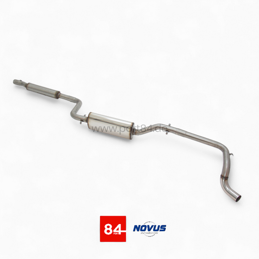 VW Caddy (14D) Sportabgasanlage (55mm) 1x63mm Endrohr aus EdelstahlPORT84