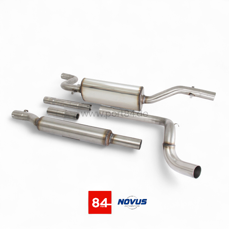 VW Caddy (14D) Sportabgasanlage (55mm) 1x63mm Endrohr aus Edelstahl
PORT84