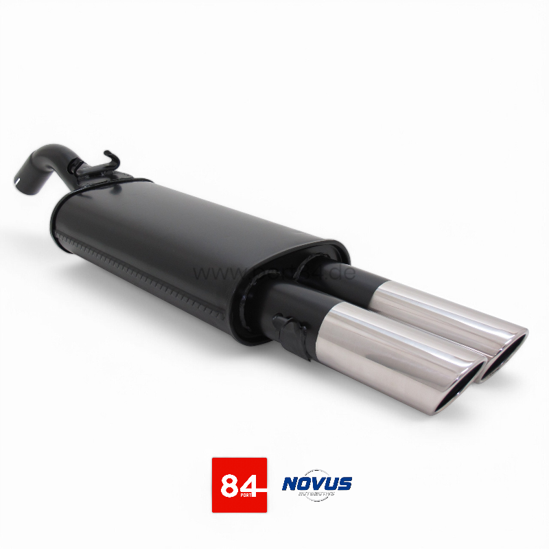 VW Golf 2 Sportendschalldämpfer 2x76mm SR-Design
PORT84