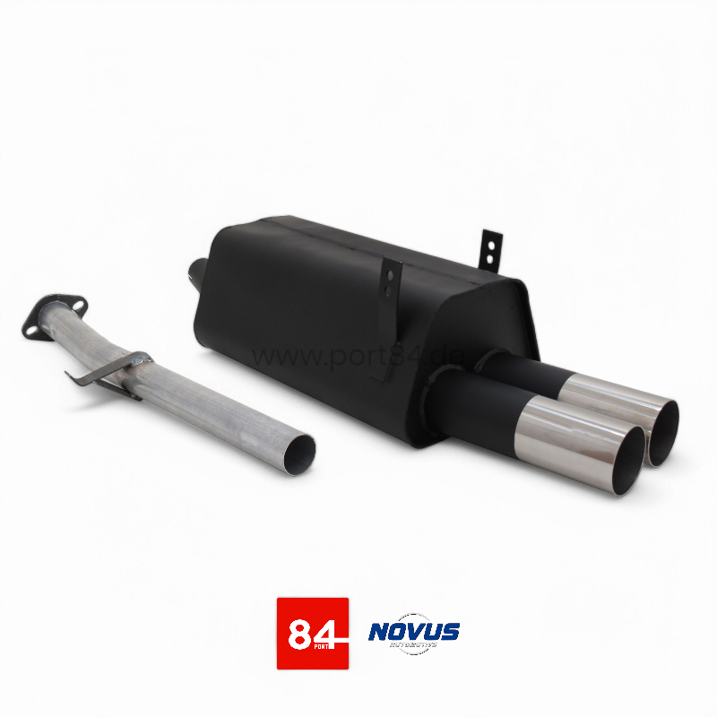 BMW E36 Sportendschalldämpfer 2x76mm RL-Design
PORT84