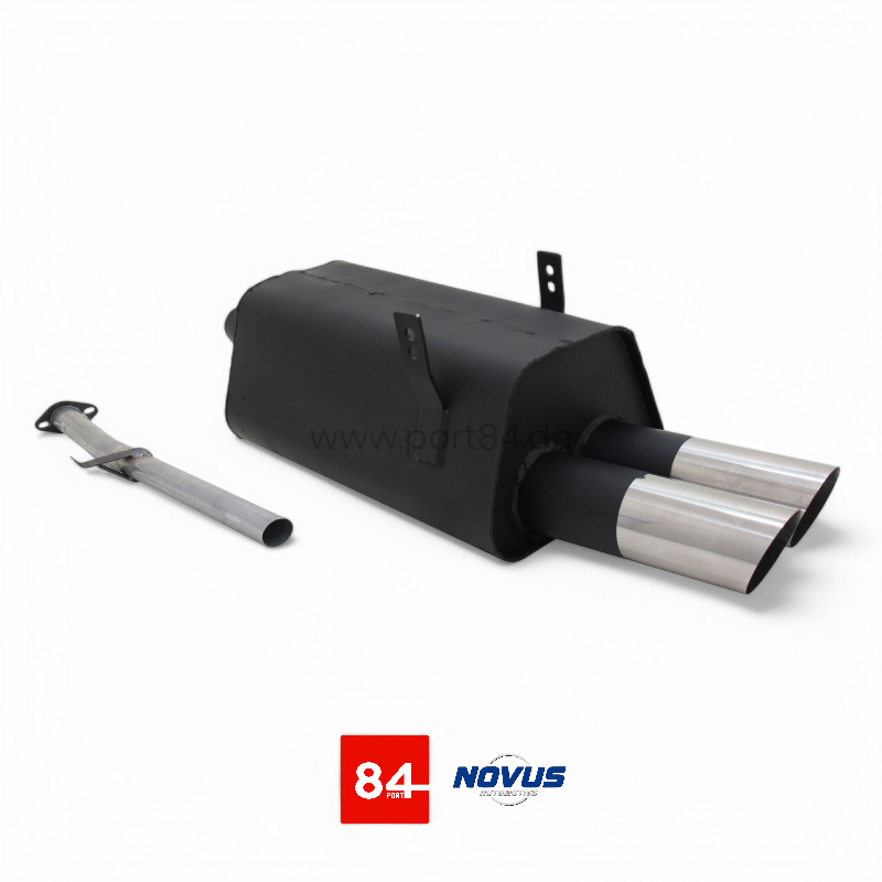BMW E36 316i/318i Sportendschalldämpfer 2x76mm MS-Design 4 Zylinder
PORT84