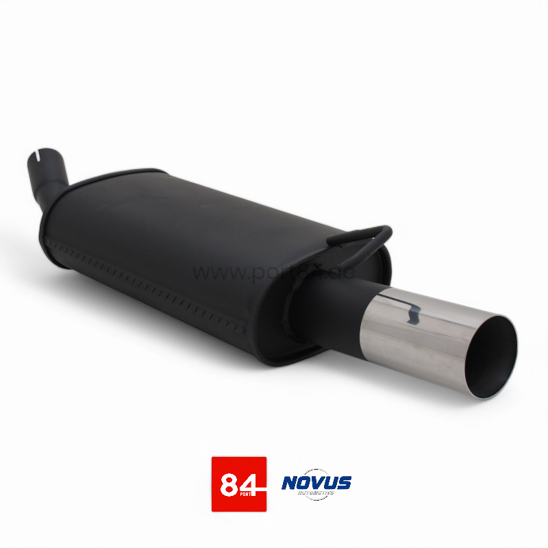 Ford Fiesta MK3 (GFJ) Sportendschalldämpfer 2x76mm RL-Design
PORT84