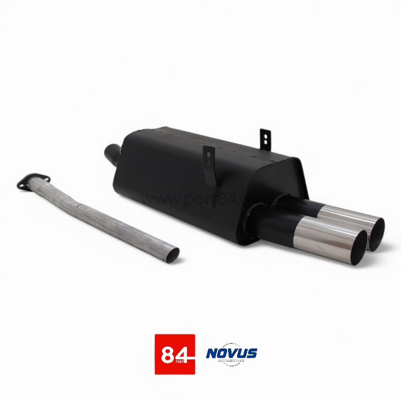 BMW E36 320i/323i Sportendschalldämpfer 2x76mm RL-Design 6 Zylinder
PORT84