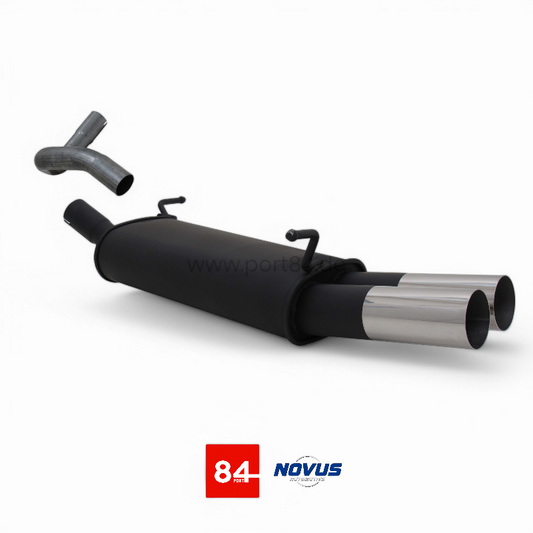 Seat Ibiza (6L) Gruppe N Sportendschalldämpfer 2x76 mm RL-Design
PORT84