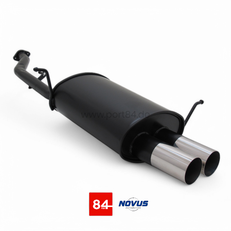 BMW E36 Compact 316i Sportendschalldämpfer 2x76mm RL-Design
PORT84