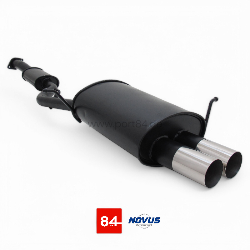 BMW E36 Compact 318Ti Sportendschalldämpfer 2x76mm RL-Design
PORT84