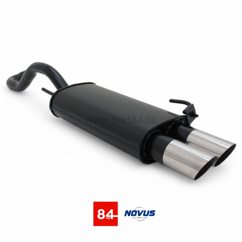 VW Polo 6N / 6N2 Sportendschalldämpfer 2x76mm MS-Design
PORT84