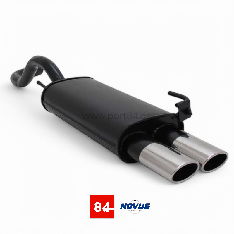 VW Polo 6N / 6N2 Sportendschalldämpfer 2x 85/58mm AM-Design
PORT84