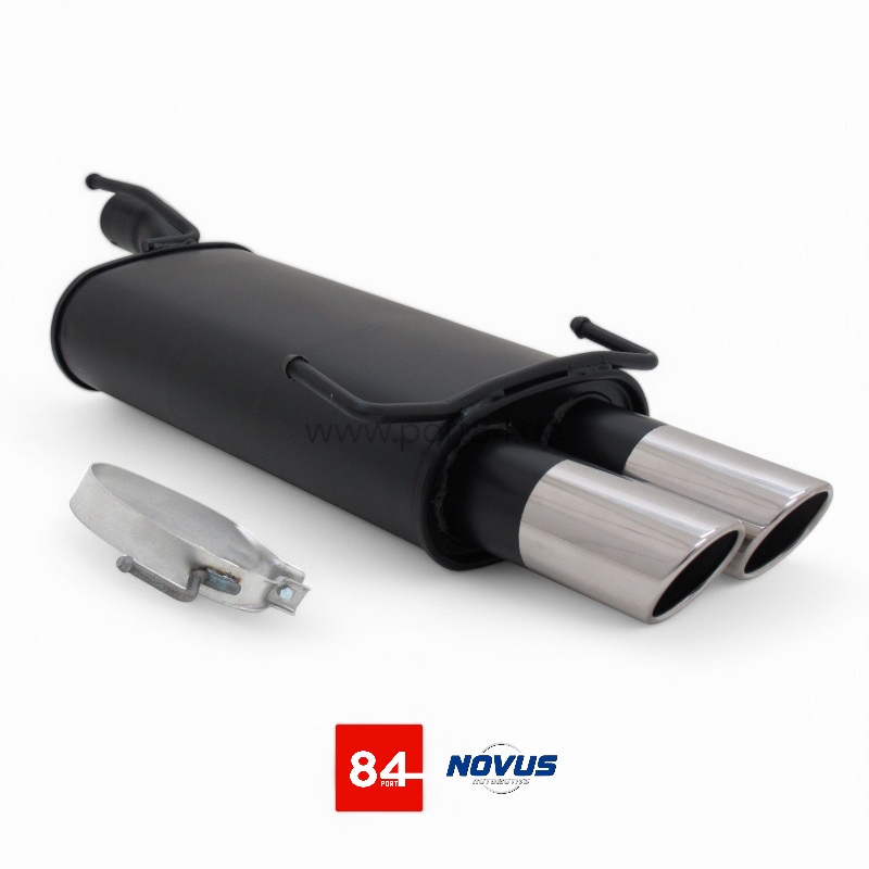 Opel Kadett E Sportendschalldämpfer 2x76mm SR-Design
PORT84