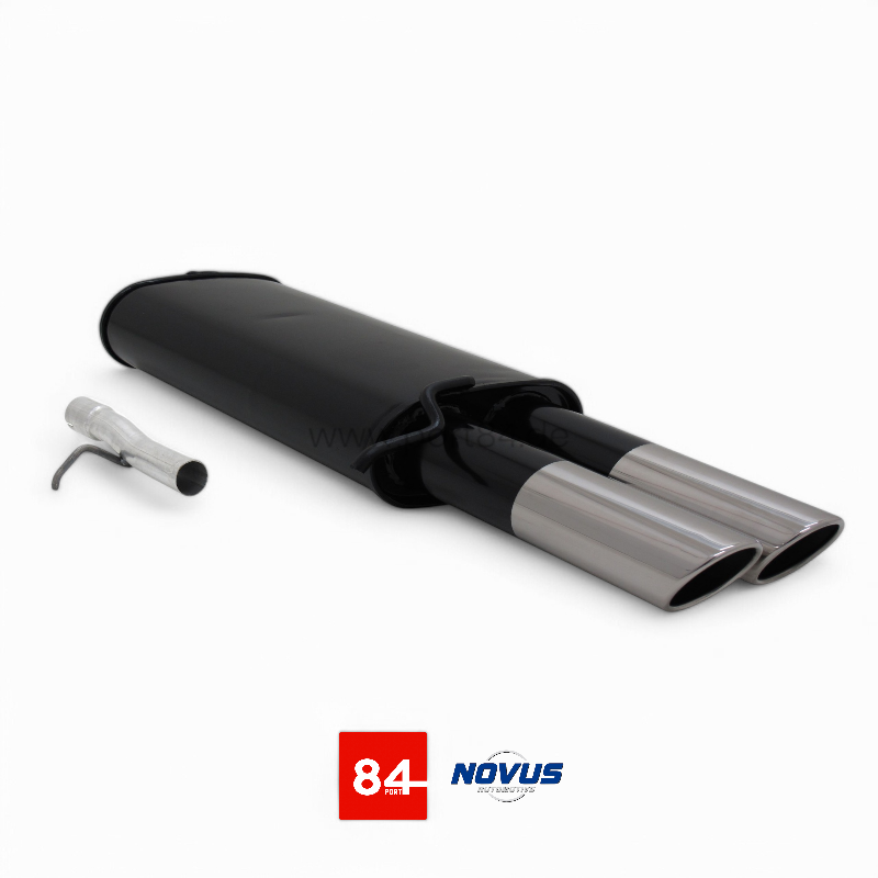 VW Passat 3B / 3BG Sportendschalldämpfer 2x76mm SR-Design
PORT84