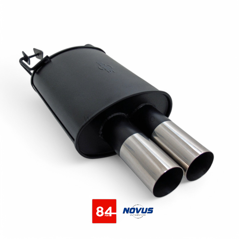 BMW E39 Sportendschalldämpfer 2x76mm RL-Design
PORT84