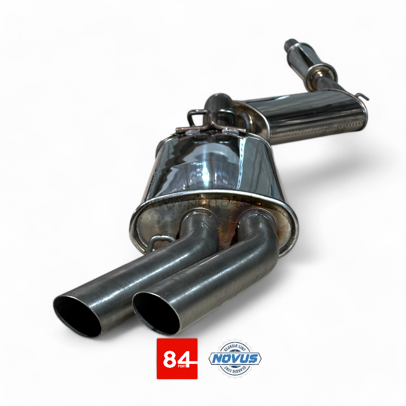 VW Golf II GTI 16V Abgasanlage ab Kat 55 mm "Classic Line" aus Edelstahl PORT84
