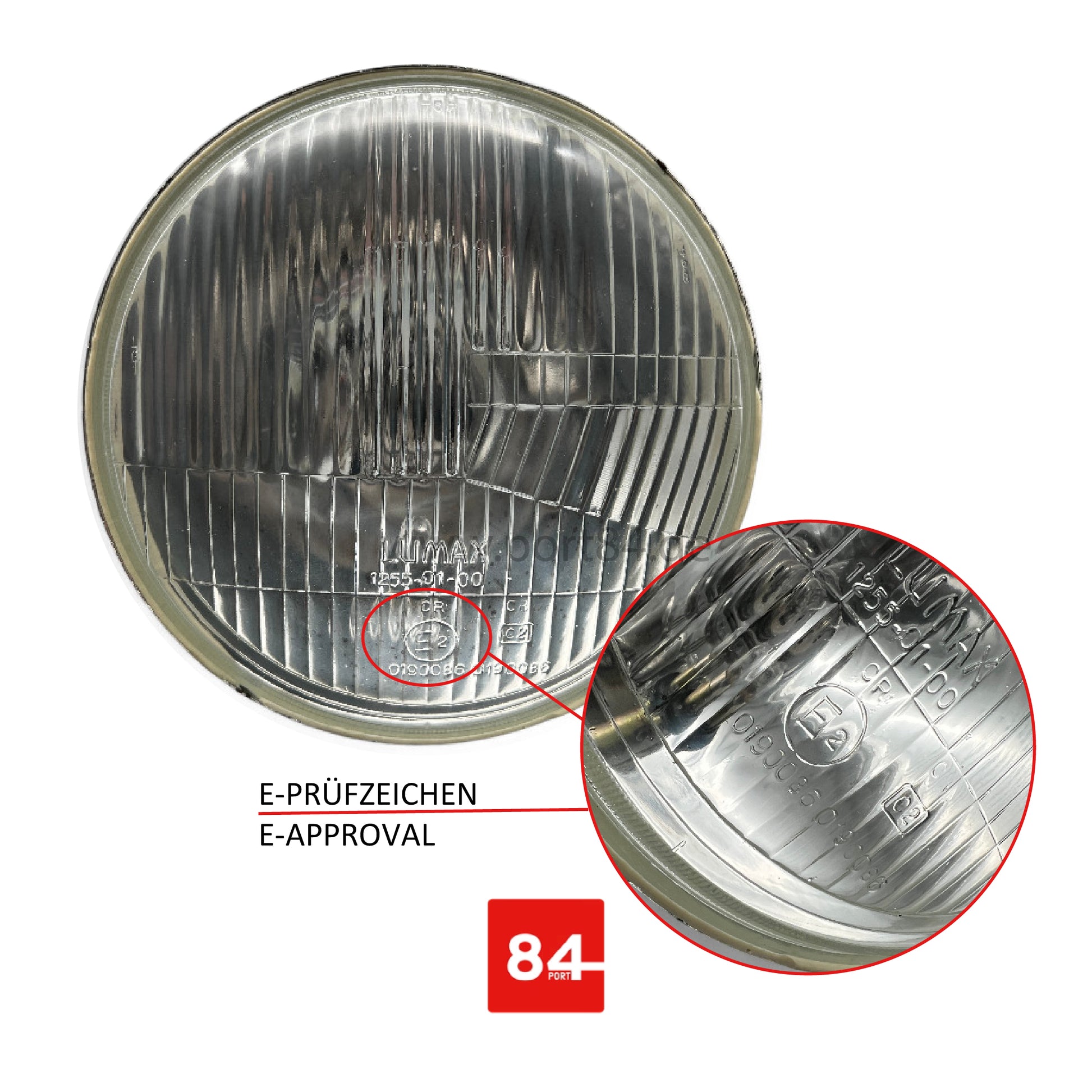 Range Rover Classic (1970-1996) 2x Scheinwerfer E-Prüfzeichen