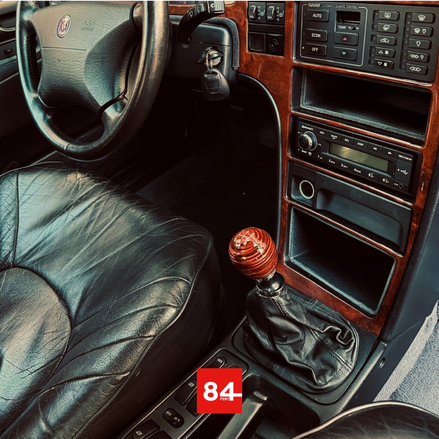 Saab 9000 Echtholz Schaltknauf