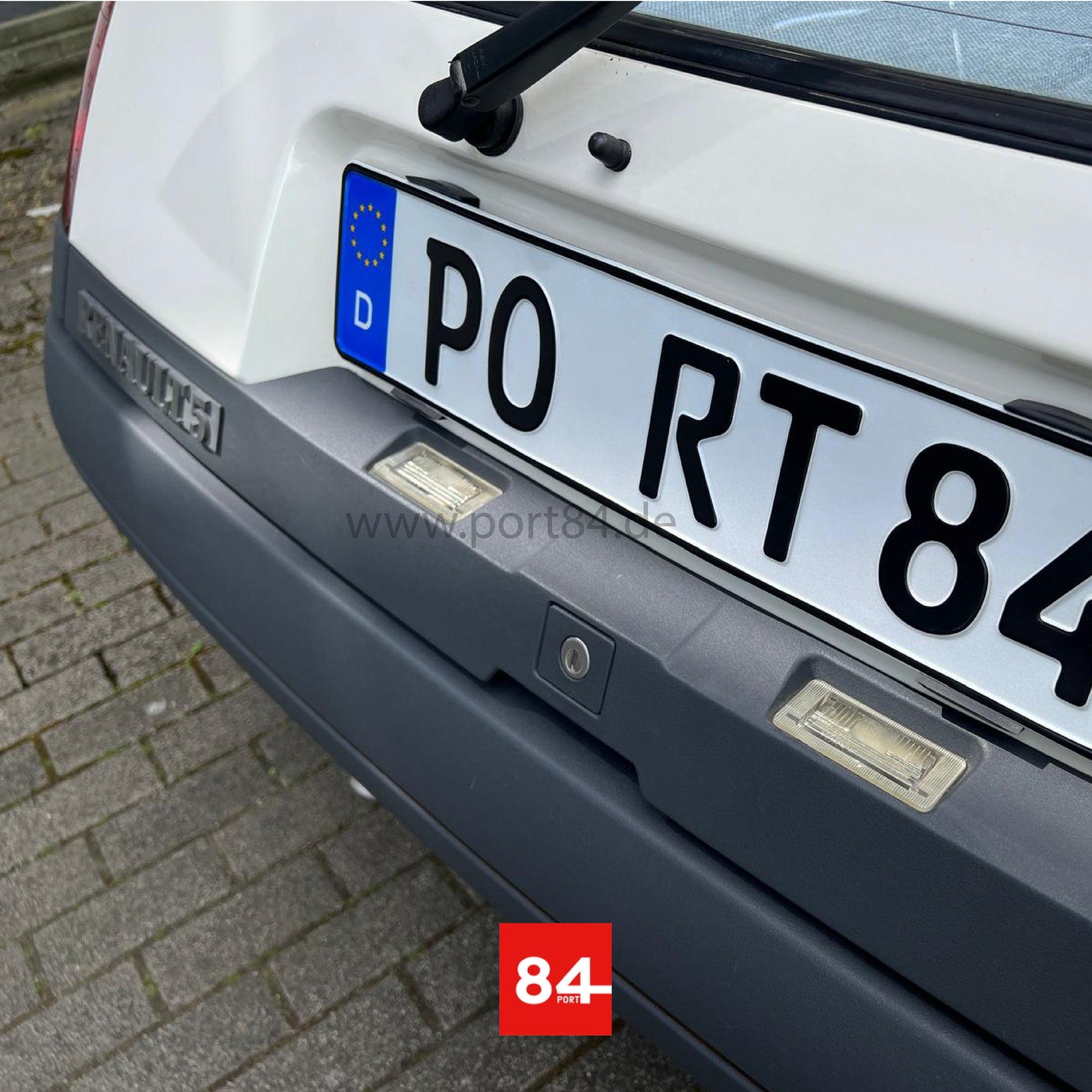 Renault R5 Halter Kennzeichenbeleuchtung