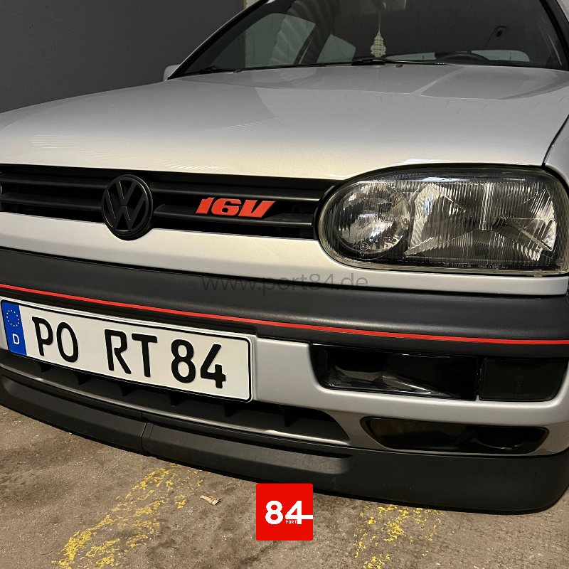 VW Golf 3 GTI 16V Kühlergrill Emblem