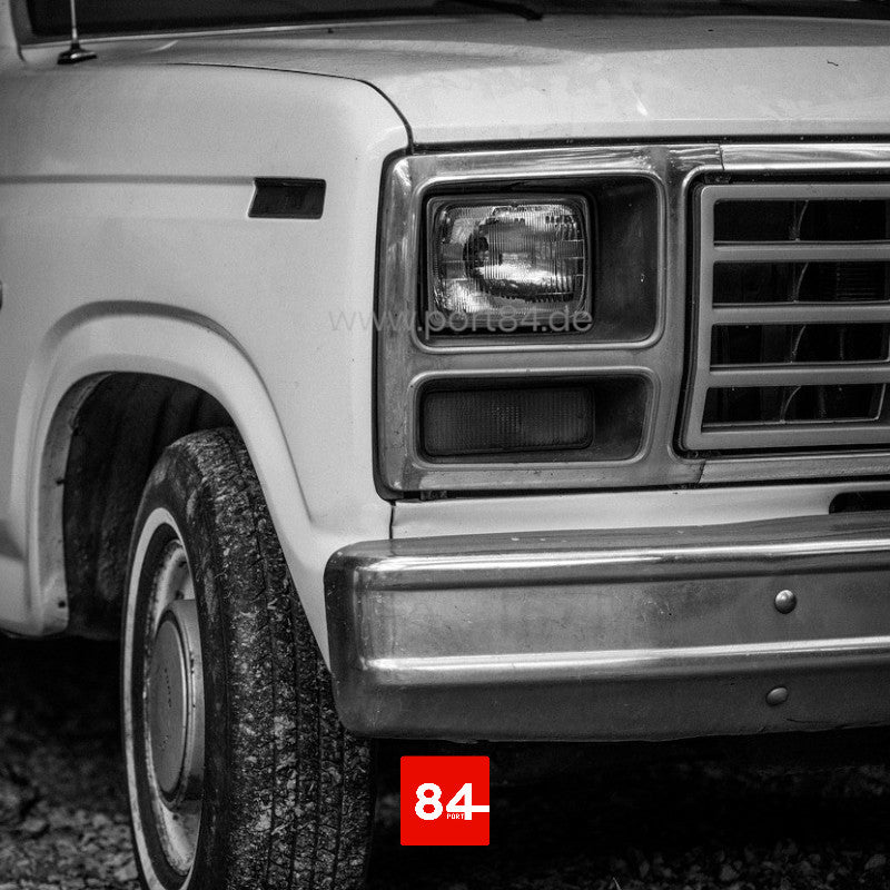 Ford Bronco, F150, Ranger, F250, F350 US-Scheinwerfer Umrüstung mit E-Prüfzeichen