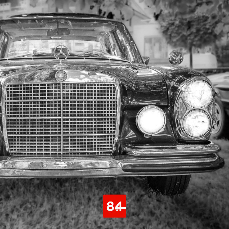 Mercedes S-Klasse W111 4x Scheinwerfer US EU Umrüstung E-Prüfzeichen W108 W110