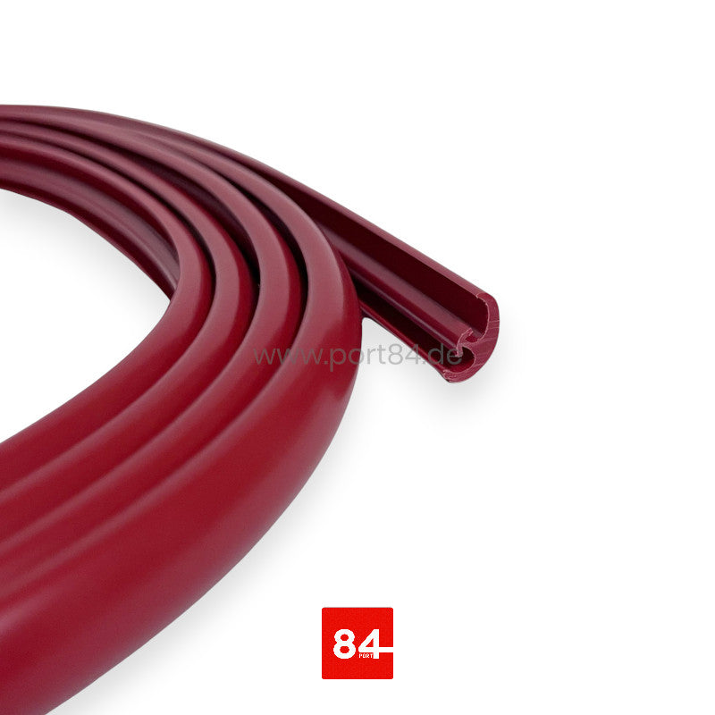 VW Golf & Jetta II Keder Set für schmale Stoßstangen rot