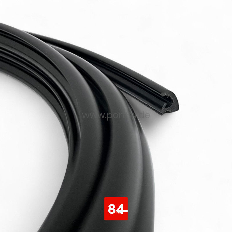 VW Golf & Jetta II Keder Set für schmale Stoßstangen schwarz