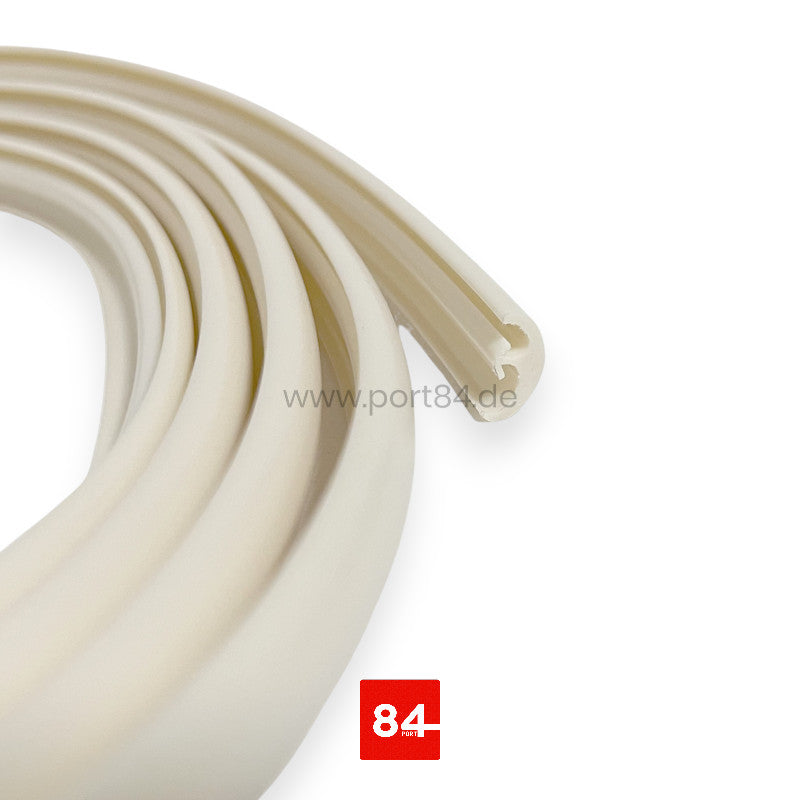 VW Passat 32B B2 / Santana / Quantum Keder Set für Stoßstangen weiß