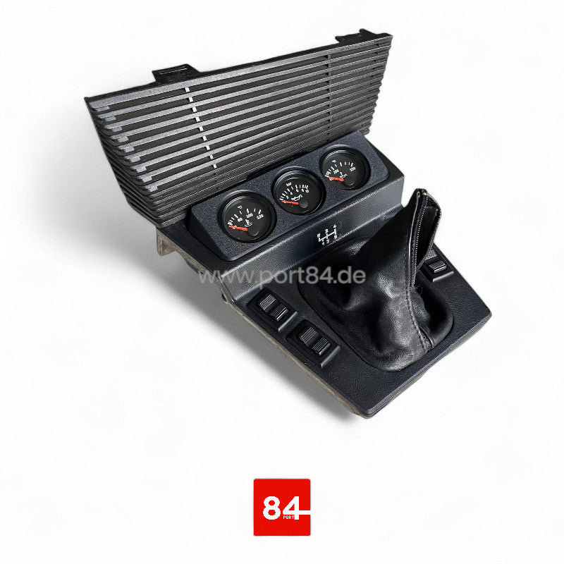 BMW E24 6er Halterung Aschenbecher VDO Anzeigen Tafel Mittelkonsole
