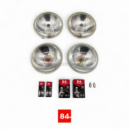 Audi 80 B1 Scheinwerfer mit E-Prüfzeichen