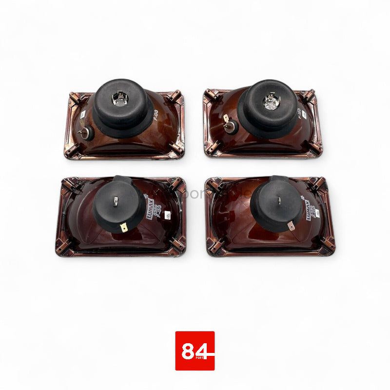 Audi 5000 C2 / C3 USA Scheinwerfer mit E-Prüfzeichen