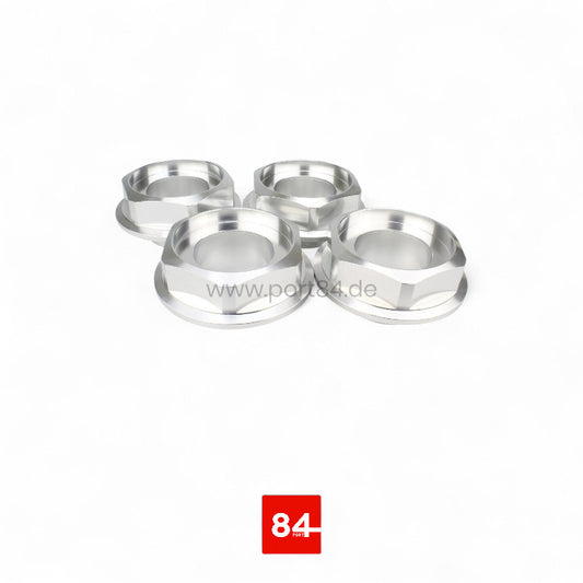 Aluminium Sechskant Felgendeckel für BBS RS, RF, RC, RM hohe Ausführung 30 mm