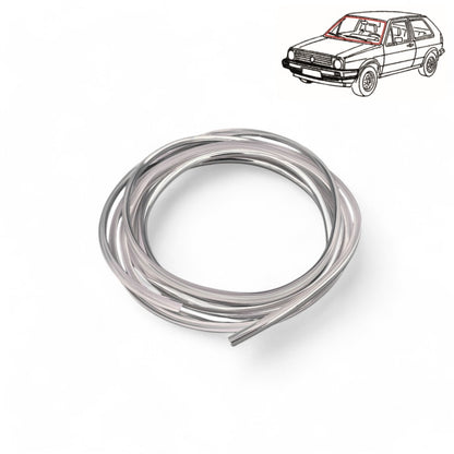 VW Golf 2 Typ 19E Chromkeder Frontscheibe