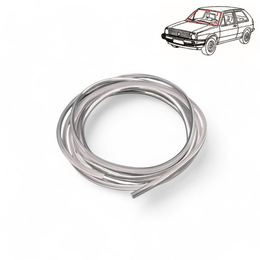 VW Golf 2 Typ 19E Chromkeder Frontscheibe