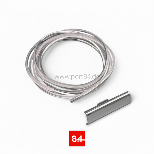VW Jetta 2 Coupe Typ 16E Chromkeder Seitenscheibe + Verbinder