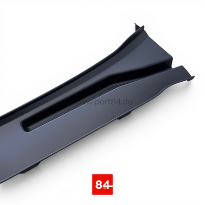 Made by PORT84 - Symmetrische Wasserkastenabdeckung für VW Golf 2 / Jetta 2